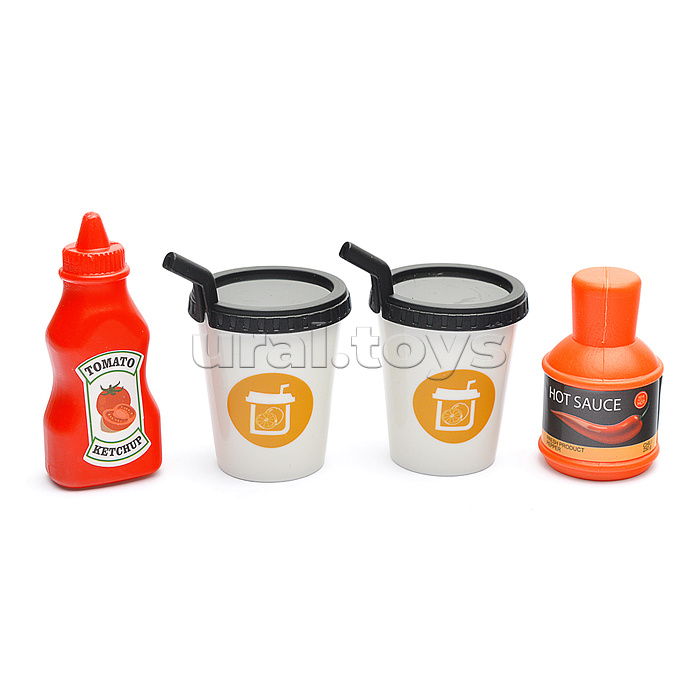 Игровой набор продуктов "Пицца" в коробке