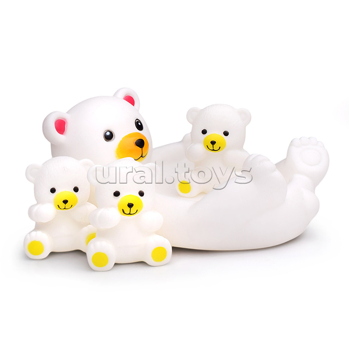 Набор "Веселое купание с мишутками" в сетке