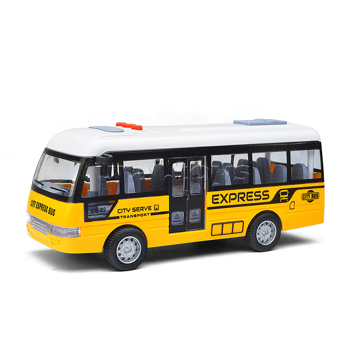 Машина "Автобус" на батарейках, в коробке