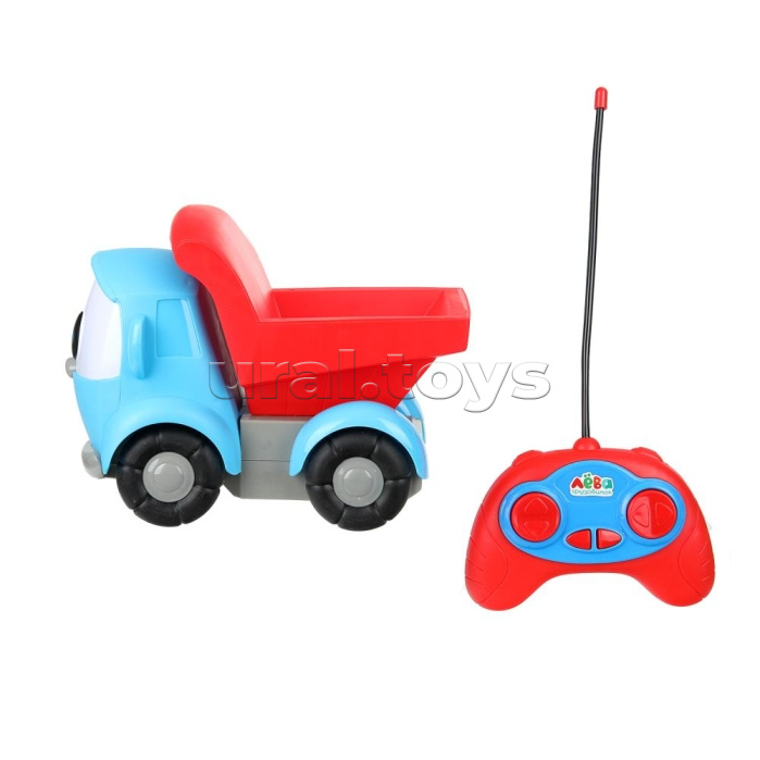 Машина "Грузовичок Лева" р/у, звук, 20 см, подвижные детали, в коробке