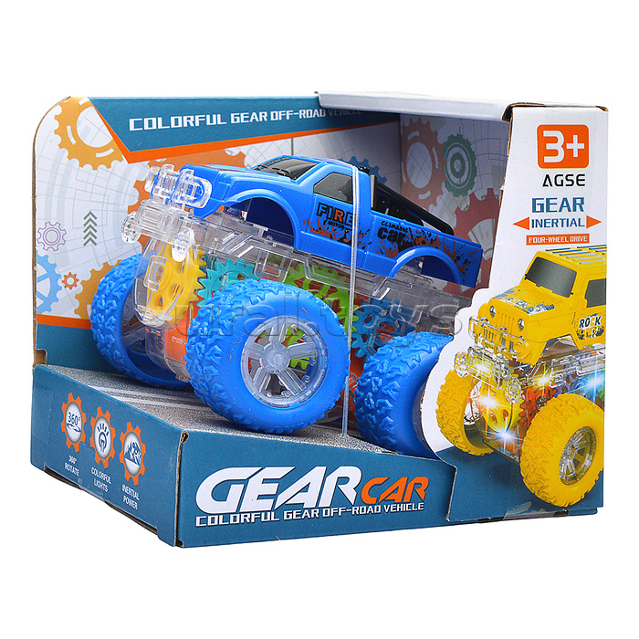 Машина "Трюковой пикап" в коробке