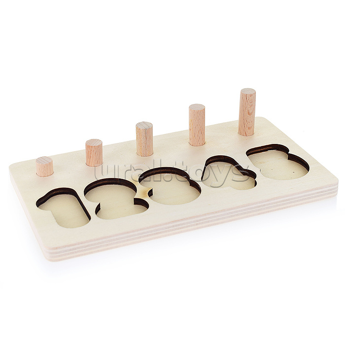 Пирамидка-вкладыш от 1 до 5 Пирамидка-вкладыш от 1 до 5