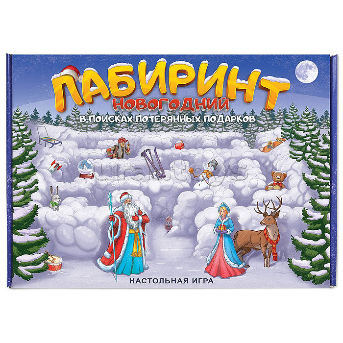 Игра "Лабиринт Новогодний" Игра "Лабиринт Новогодний"
