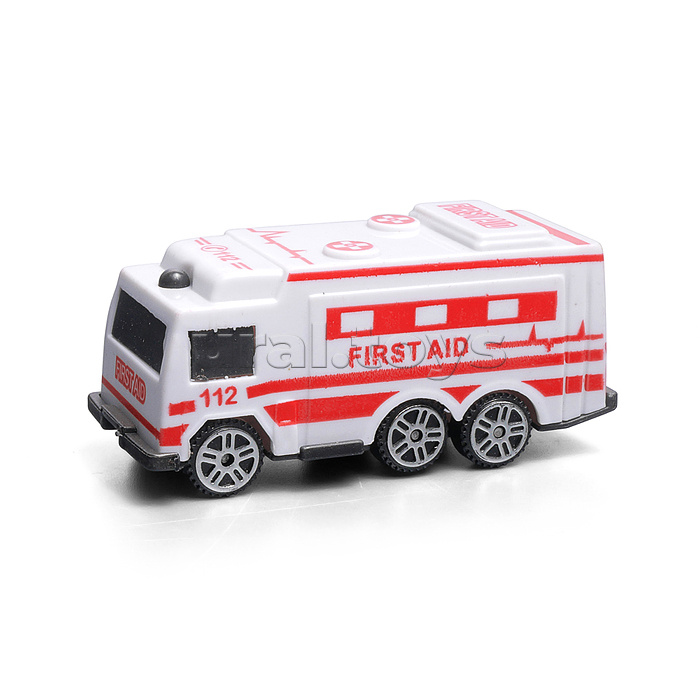 Набор машин "Скорая и полиция" в пакете