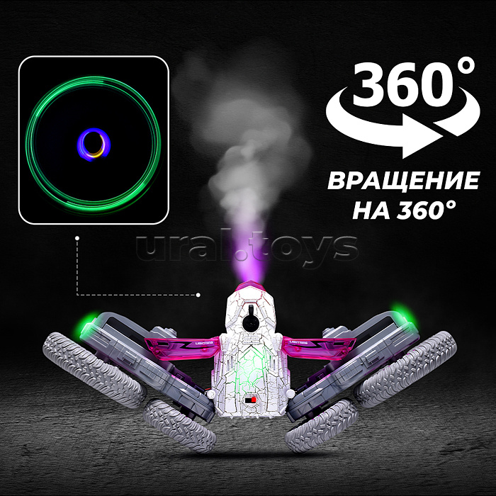 Машина "Монстр трюков" р/у, 27 MHz, в коробке