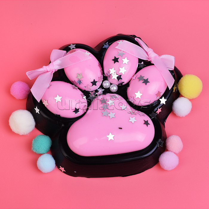 Игрушка-антистресс "Лапка котика"