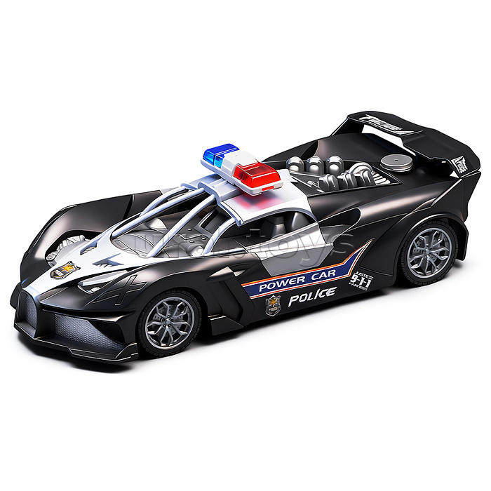 Машина "Скоростной патруль" р/у, 27 MHz, в коробке