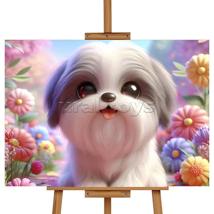 Мозаика алмазная "Малыш" 20*30см.