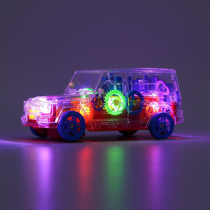 Машина на батарейках, в коробке