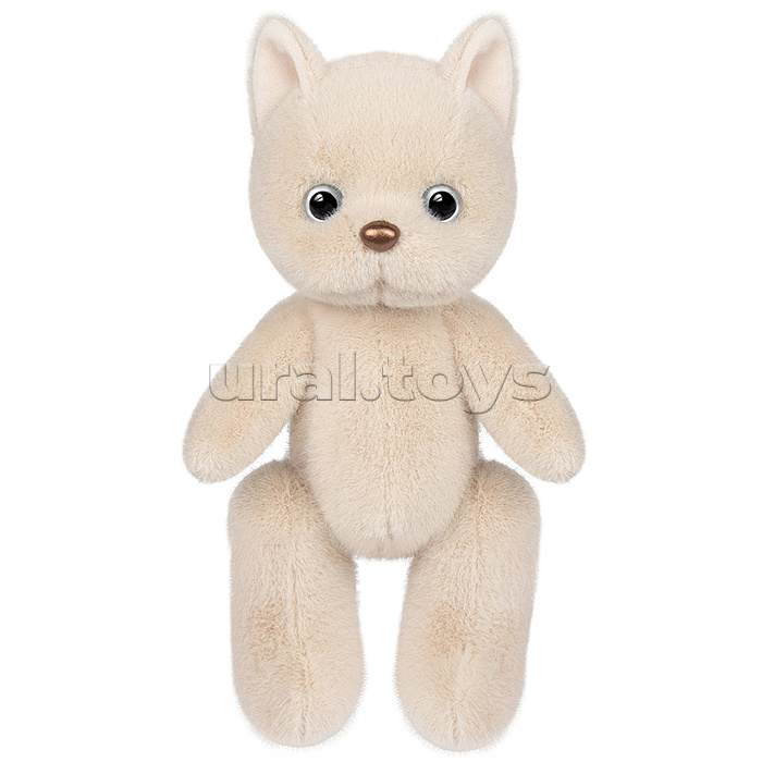 Котик Бежевый, 20 см, в коробке