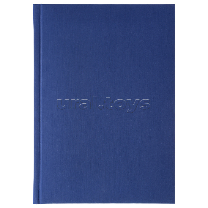 Ежедневник недатированный, синий, формат А5, 320 с., обложка кожзам, блок офсет
