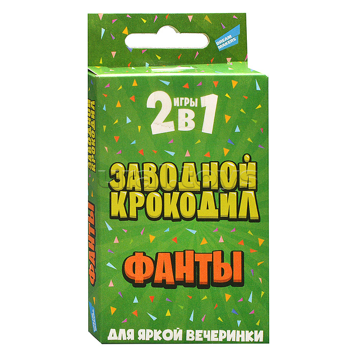 Игра детская настольная "2в1. Заводной крокодил. Фанты" Игра детская настольная "2в1. Заводной крокодил. Фанты"