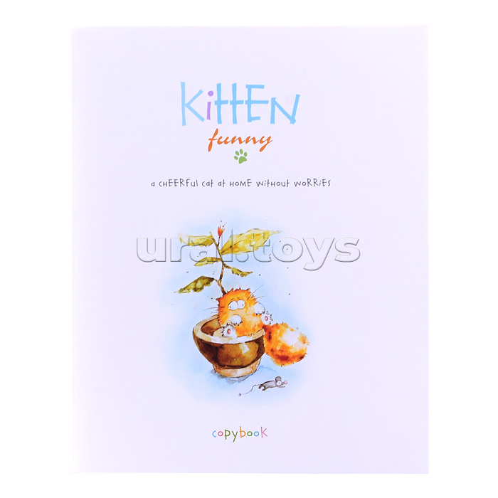 Тетрадь 48л. клетка по сериям "Мимишные коты"