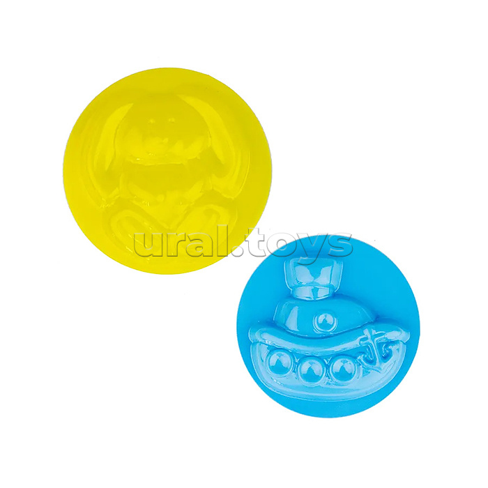 Набор теста для лепки 12 цветов с формочками