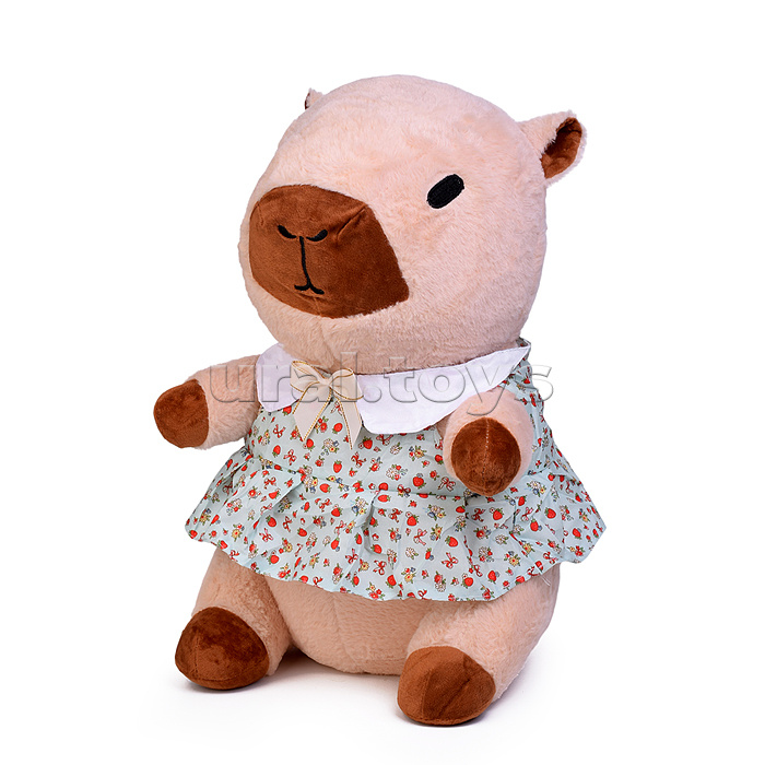 Мягкая игрушка "Капибара" с пледом