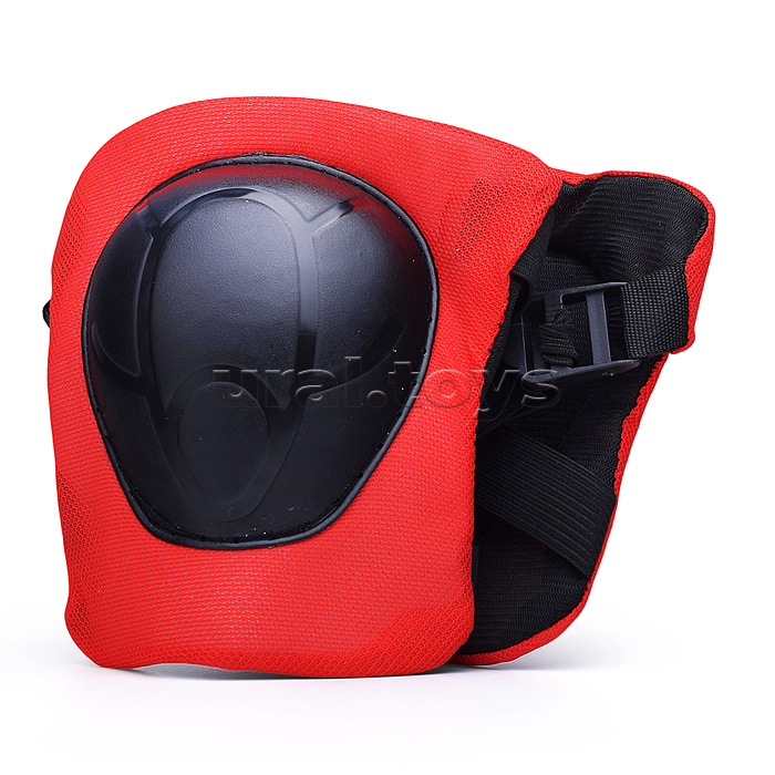 Ролики детские, размер M, красные (со шлемом и защитным снаряжением)