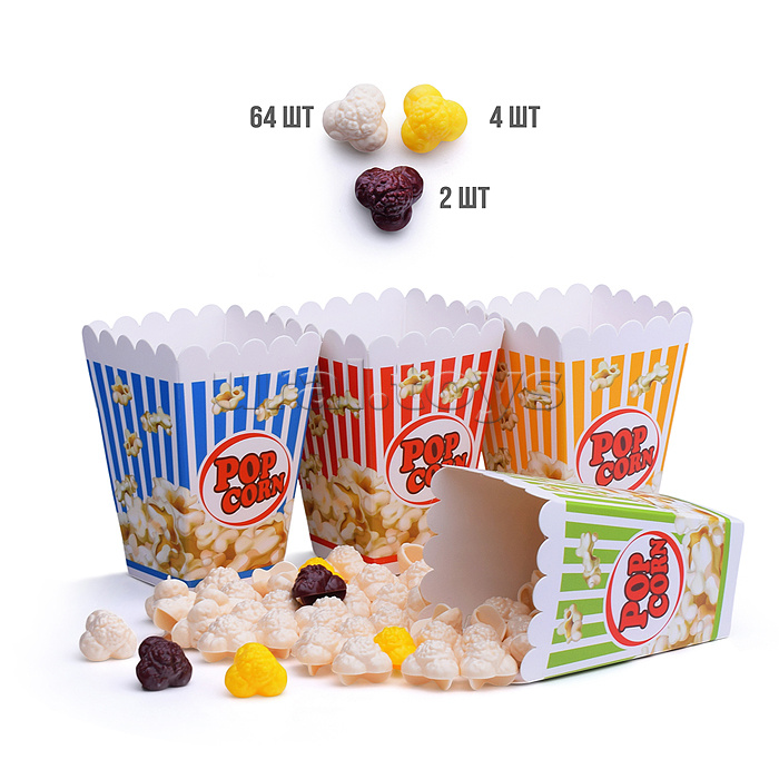 Игра настольная "Поймай Popcorn" в пакете Игра настольная "Поймай Popcorn" в пакете