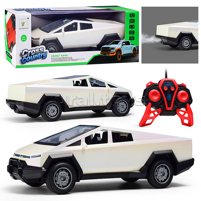 Машина "Монстр дорог" р/у, с дымом, 27 MHz, в коробке