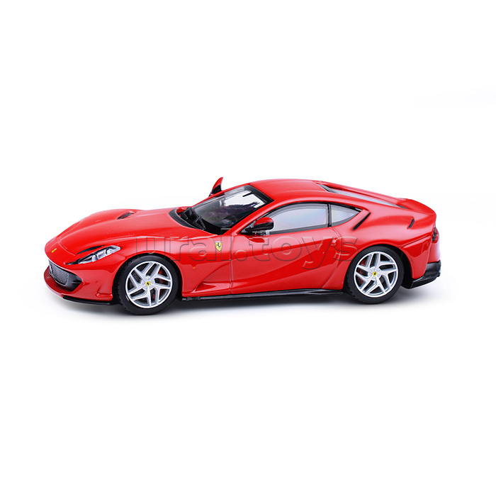 Гоночная машинка die-cast Ferrari - 812 Superfast, 1:43,  красная