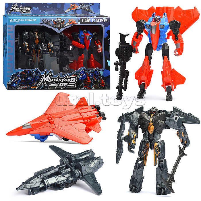 Робот "Истребитель" трансформирующийся, в коробке
