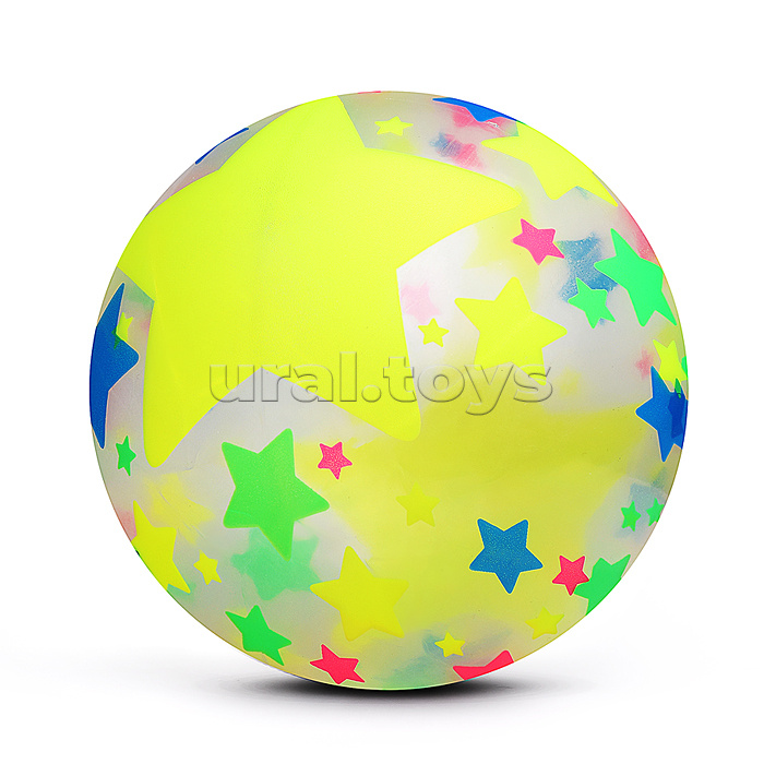 Мяч надувной детский PVC "Звёздный гол" 22см