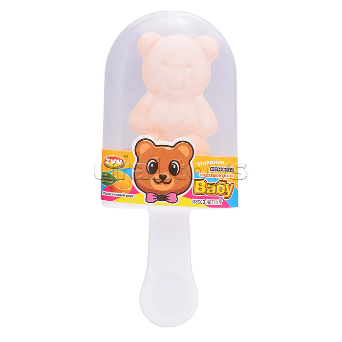 Прессованные конфеты медвежонок "Вабу" ZVN TM BALABOL 8г*30шт