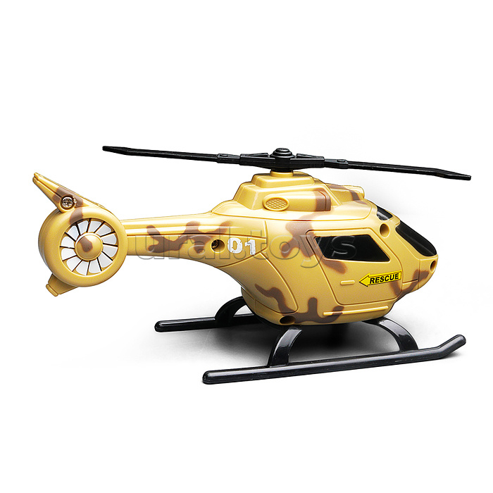 Вертолет "Горизонталь" 1:32 (свет, звук) в коробке