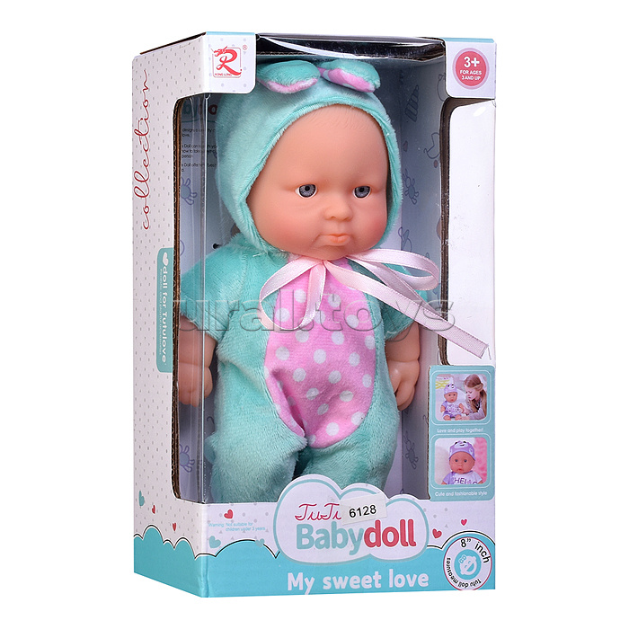 Пупс "Миланочка" с аксессуарами, в коробке