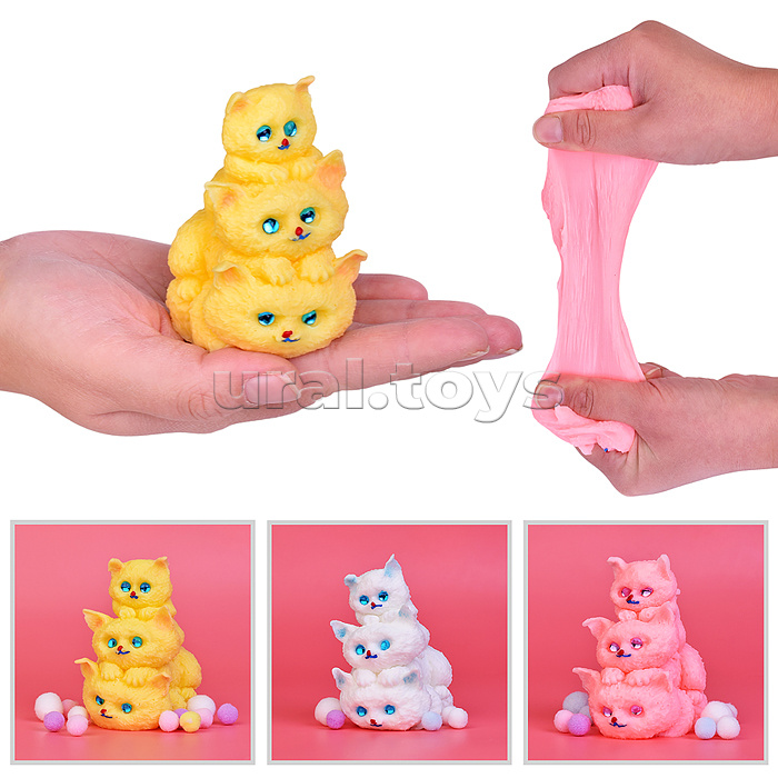 Игрушка-антистресс "Семейка котят"
