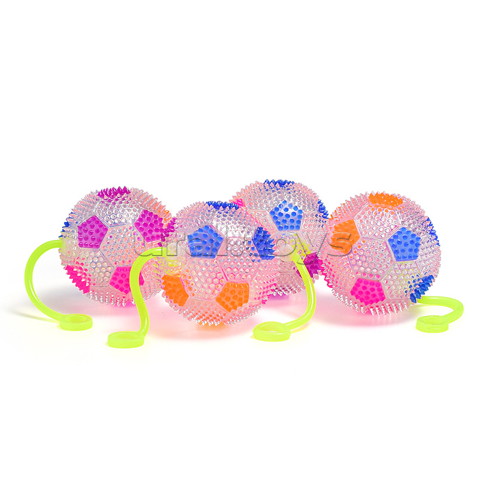 Игрушка-пищалка "Колючий мяч 2" (6,5 см) в коробке