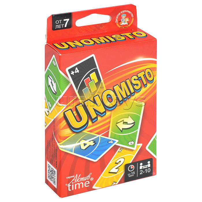 Игра настольная "UnoMisto" серии "Актив time"