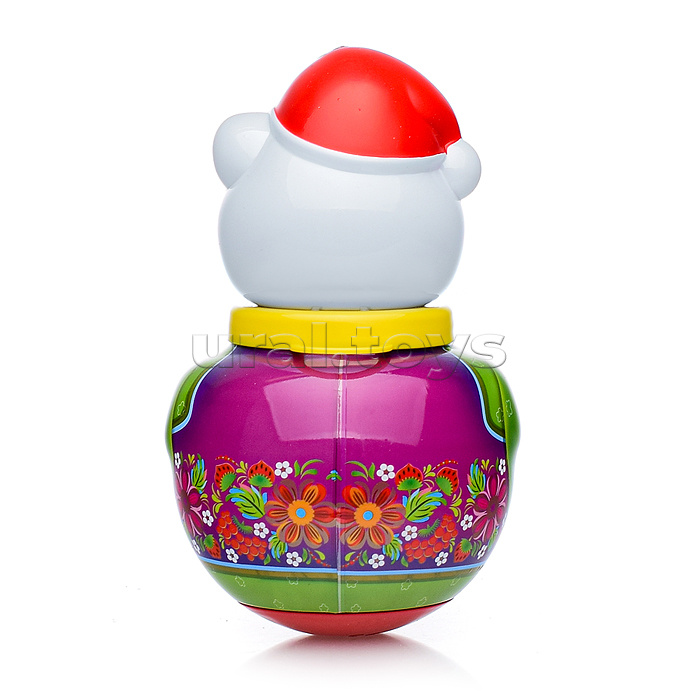 Неваляшка малая "Белый медведь Борис" в п/пакете