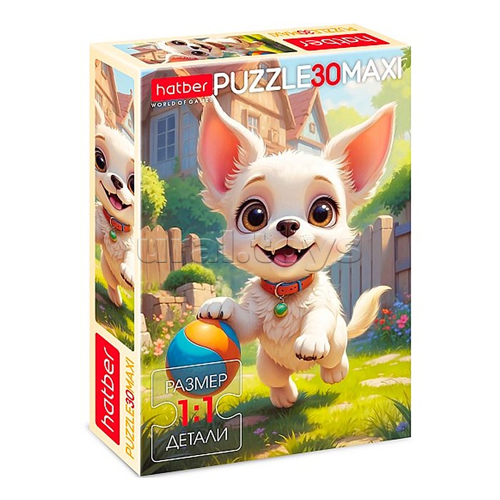 Пазлы MAXI 30 "Забавный песик"