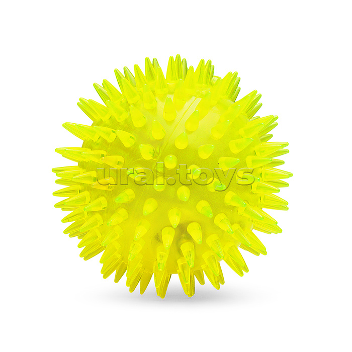 Мяч-ёж "Неоновый цвет-2" (8,5 см.) в коробк