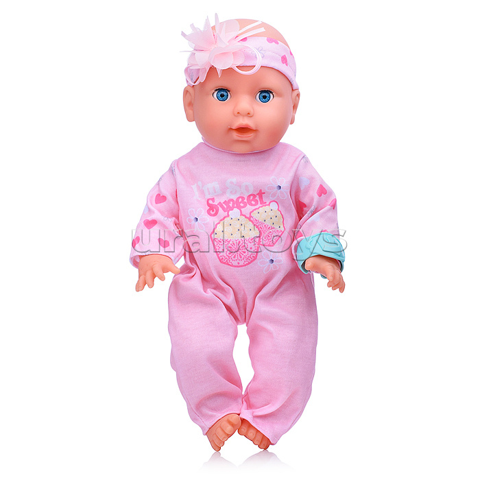 Пупс "Аленка" доктор (пьет, писает) с аксессуарами, в коробке