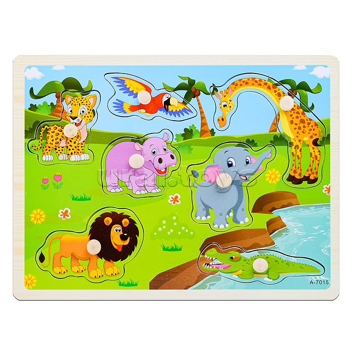 Пазл-вкладыш "Африка"