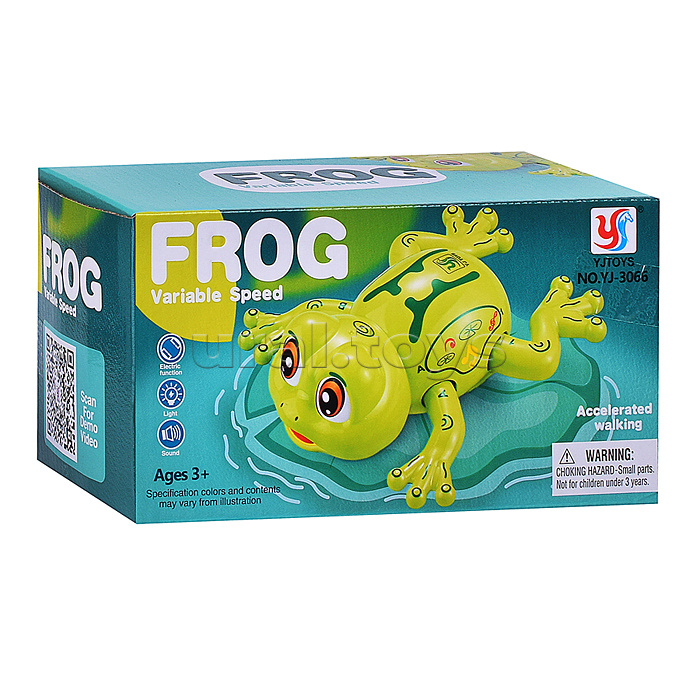 Интерактивная игрушка "Лягушка" в коробке