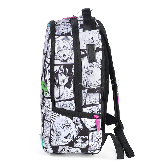 Рюкзак "Label. Anime Comix" подростковый 39x30x17 см (19 л) вес 750 г, эргономичная вентилируемая спинка и широкие вентилируемые S-образные регулируемые лямки, 2 отделения на молнии, уплотненные отделения для ноутбука до 15дюймов и книг, 1 передний карман Рюкзак "Label. Anime Comix" подростковый 39x30x17 см (19 л) вес 750 г, эргономичная вентилируемая спинка и широкие вентилируемые S-образные регулируемые лямки, 2 отделения на молнии, уплотненные отделения для ноутбука до 15дюймов и книг, 1 передний карман