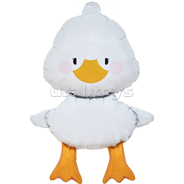 Шар (41''/104 см) Фигура, Гусь Обнимусь, 1 шт. в уп.