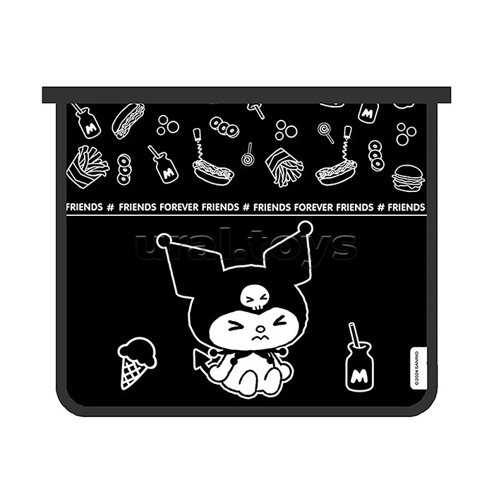 Папка для тетрадей "Куроми" пластиковая, формат А5, на молнии