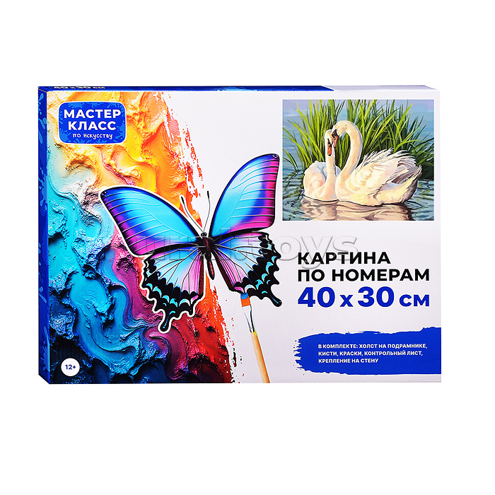 Набор для рисования "Картина по номерам 30х40см. Верность"