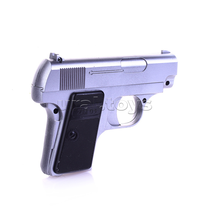 Пистолет пневматический металл 19,5х15х4см, в коробке