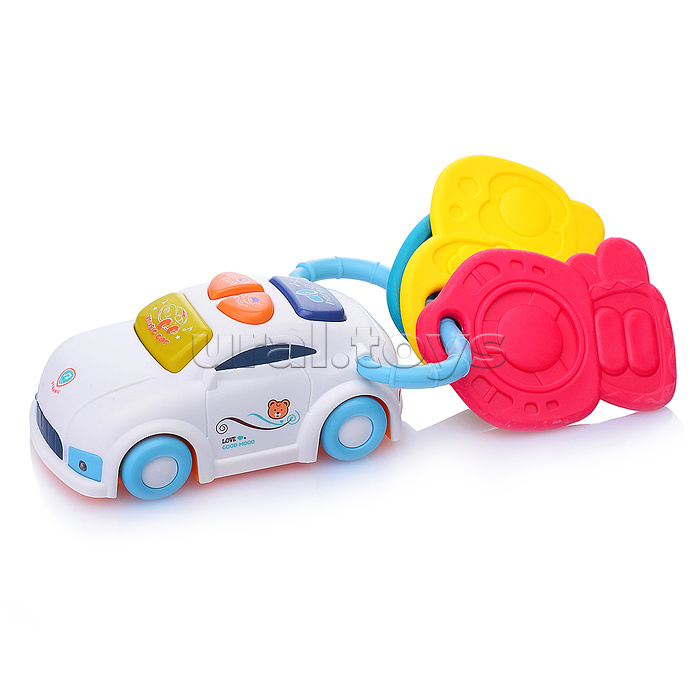 Погремушка - грызунок "Машинка" в коробке