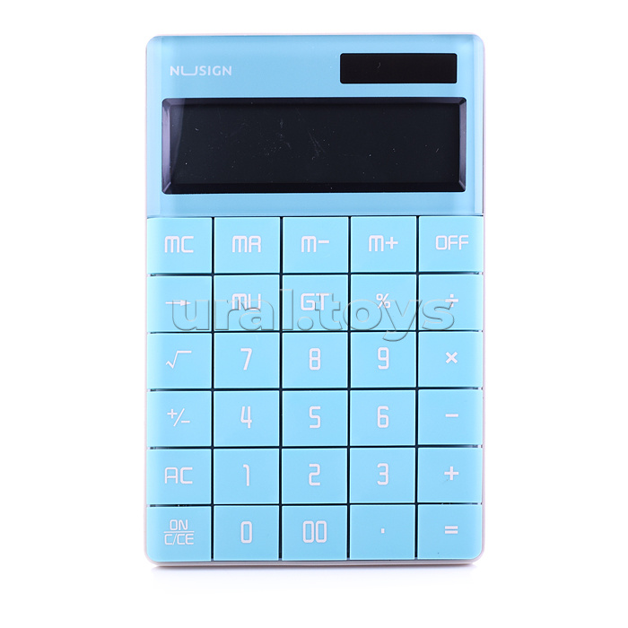 Калькулятор настольный, синий, 12-разр.