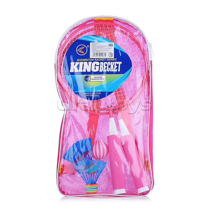 Набор бадминтон, цвет в ассортименте, в сумке