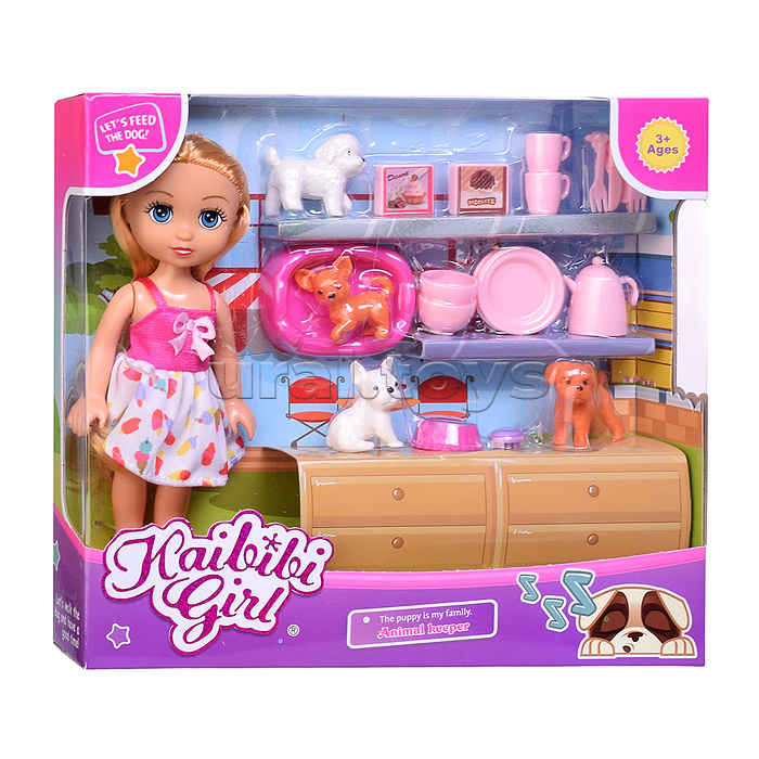 Кукла  "Даша" с аксессуарами, в коробке