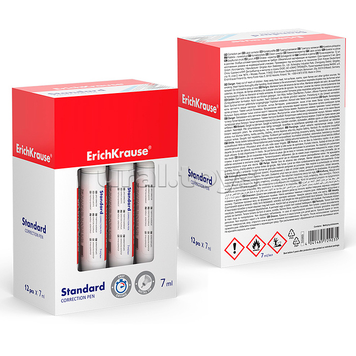Штрих-корректор ручка Standard, 7мл