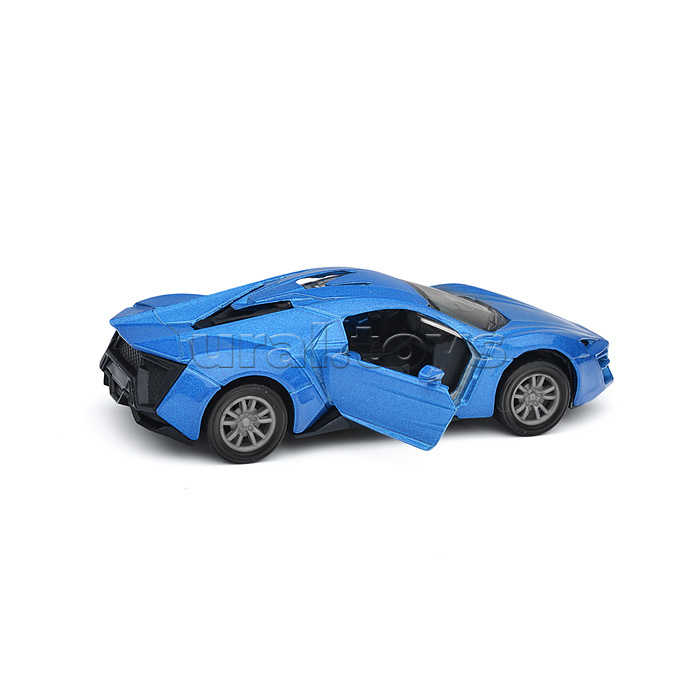 Синяя инерционная машинка Купе die-cast,1:32, открывающиеся двери Синяя инерционная машинка Купе die-cast,1:32, открывающиеся двери