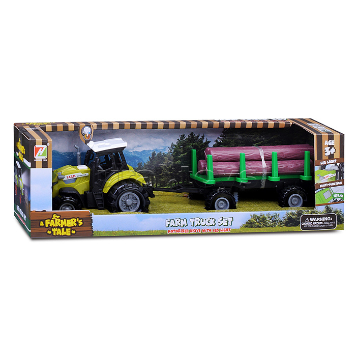 Трактор "Фермер №2" на батарейках, в коробке