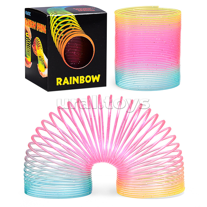Игрушка-пружинка "Цветной круговорот"